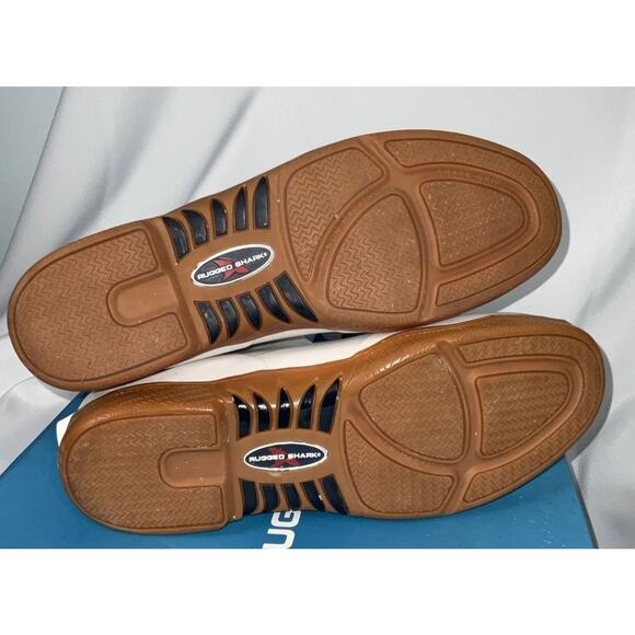 NIB Men "Rugged Shark " Waterproof Deck Boots Color:Great-White US13M - Picture 5 of 16